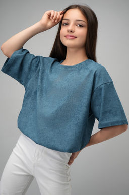 Детская футболка оверсайз Happyfox