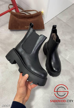Женские ботинки челси зимние