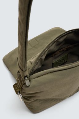 NYLON FLAP CROSSBODY BAG - Zara фото 10