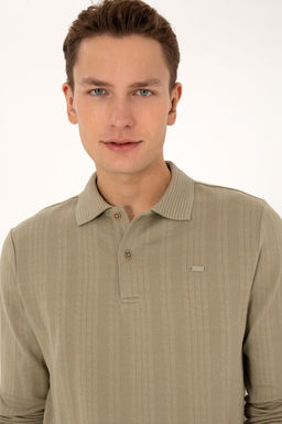 Erkek A__k Haki Sweatshirt - U.s. polo assn фото 2