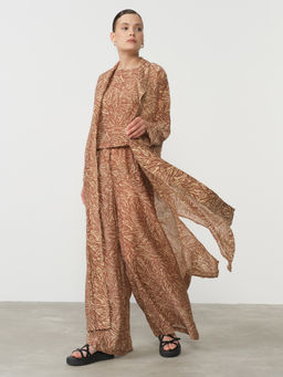 Жакет-кимоно длинный из лиоцелла 42211311