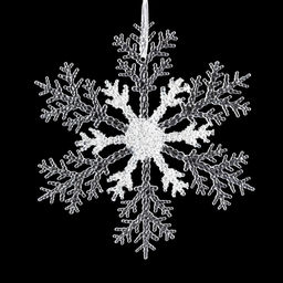 Цена за 1 шт. Украшение ErichKrause Decor Снежинка 31см