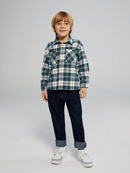 Ekose Erkek ?ocuk Oduncu G?mlek