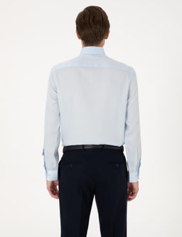 A__k Mavi Slim Fit Uzun Kollu G_mlek - Pierre cardin фото 6