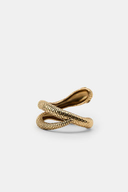 SNAKESKIN PRINT BRACELET - Zara фото 4