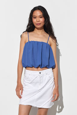 Топ баллон из жатого хлопка - Mollis фото 3