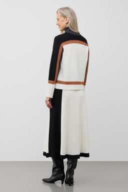 ЕВ 30227/ш/молочный джемпер жен