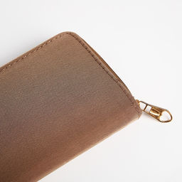 Кошелёк на молнии, цвет бежевый - Simaland фото 3