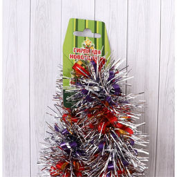 Цена за 10 шт. Мишура Шарм d-80 мм, дл. 2 м, микс - Simaland фото 4