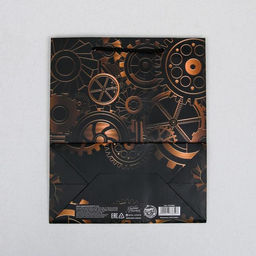 Пакет ламинированный вертикальный Steel, ML 23 27 11,5 см - Дарите счастье фото 3