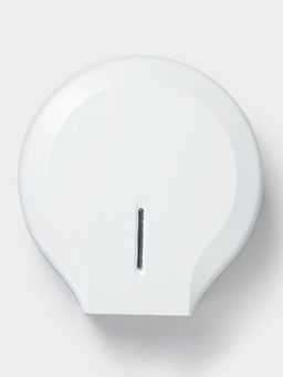 Диспенсер для туалетной бумаги SAVANNA, пластик, белый, втулка 4 см