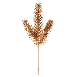 Ветка декоративная новогодняя, набор 2 шт., размер 1 шт. — 17×7 см