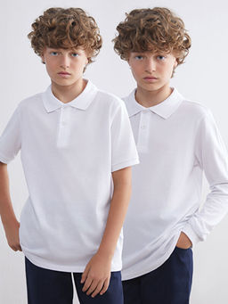 Polo Yaka Basic Erkek ?ocuk Ti??rt 2li