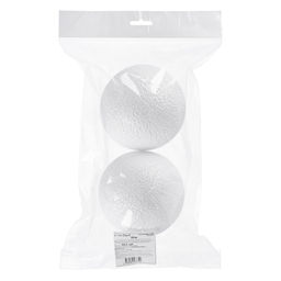 Love2art DPZ-105 Заготовка пенополистирол d 12 см 2 шт Шар 120 мм, 2 шт.