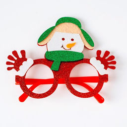 Очки карнавальные новогодние «Снеговик»