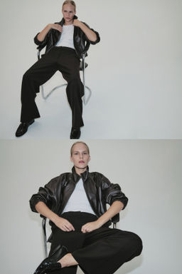 Pantal?n sastre ancho Wrinkle-resistant - H&m фото 3
