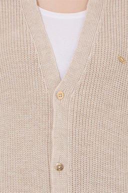 U. S. Polo Assn Женский кремовый трикотажный кардиган - U.s. polo assn фото 12