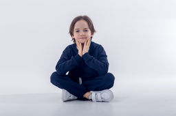 072 Детский костюм, темно-синий (3хнитка петля)