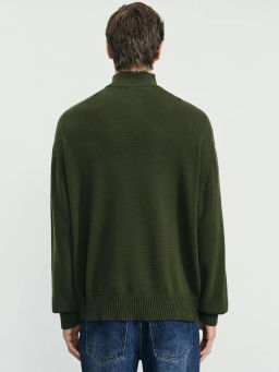 Джемпер на молнии regular fit / Zarina