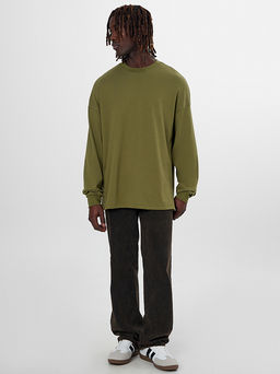 Свитшот мужской зеленый - Mark formelle фото 3