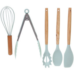 Набор кухонных принадлежностей 12шт "Felicita" мятный