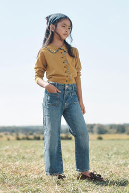 WIDE-LEG JEANS WITH POCKETS - LIMITED EDITION