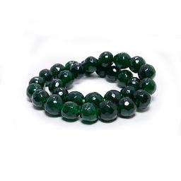 Браслет из камня с огранкой Изумрудная Хризоколла привлекает денежные потоки 6мм