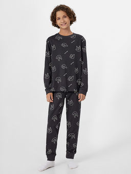 Костюм домашний для мальчиков с принтом