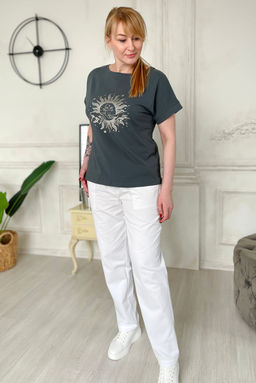 Футболка Rumoda 2195 графитовый  фото 2