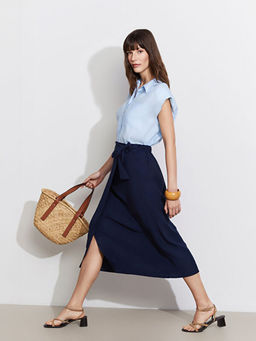 Beli Lastikli Kad?n Etek