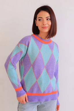 Martichelli Джемпер с ромбами  фото 5