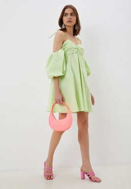 Платье-мини с объёмными рукавами - Incity фото 16