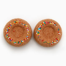 Набор бурлящих пончиков для ванны Сладкого праздника!, 2 х 65 г, аромат новогодняя карамель - Чистое счастье фото 4