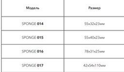 Губка сменная для фильтра Барбус 300F (001) SPONGE 014