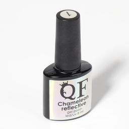 Гель лак для ногтей, Chameleon, 3-х фазный, 8мл, LED/UV, цвет зелёный/жёлтый (01) - Queen fair фото 7
