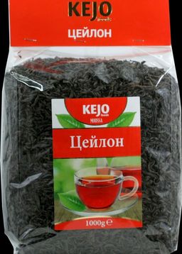KejoFoods. Цейлонский крупнолистовой 1 кг. мягкая упаковка