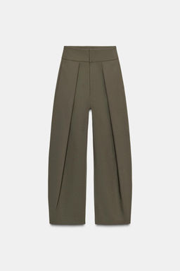 BALLOON TROUSERS WITH PLEATS - Zara фото 4