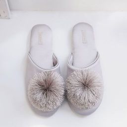 Тапочки Каприз серые