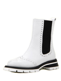 Челси EDART 360.P.1540 bl/w. white/black/байка