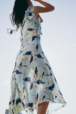 VESTIDO ESTAMPADO ZW COLLECTION / Multicolor - Zara фото 3