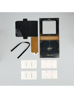 Цена за 5 шт. Коробка под 9 конфет с ячейками Лучшему мужчине 14.5?13.5?3.5 см