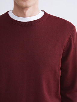 Bisiklet Yaka Erkek Triko Kazak