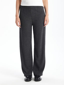 Beli Lastikli Dokulu Geni? Pa?a Kad?n Pantolon