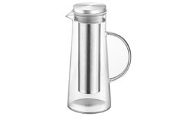 Кувшин 1,4 л 16,5*11*25,5 см + металлический инфузер с силикон. прокладкой