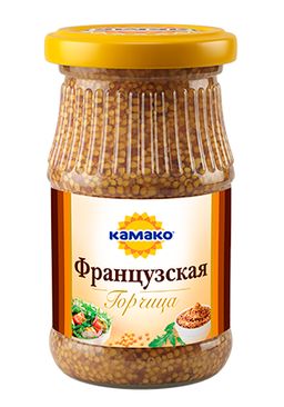 "Камако" Горчица Французская (160 гр.) Ст/банка