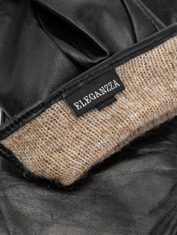 Перчатки женские 100% ш IS020 black - Eleganzza фото 4