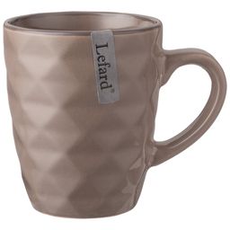 Цена за 6 шт. КРУЖКА 340 МЛ КОЛЛЕКЦИЯ МИРАЖ ЦВЕТ: ШОКОЛАД (МАЛ-6 ШТ./КОР=36 ШТ.) - Lefard фото 2