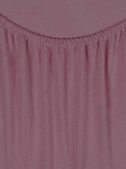 Простыня на резинке Махра - Какао 120*200*20