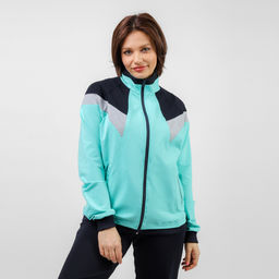 RODOS Спортивный костюм женский весна/лето М-172/1 Ментол/Синий  фото 3