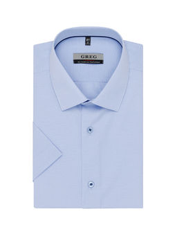 Сорочка мужская короткий рукав GREG 124/209/7404/Z/1p  фото 2